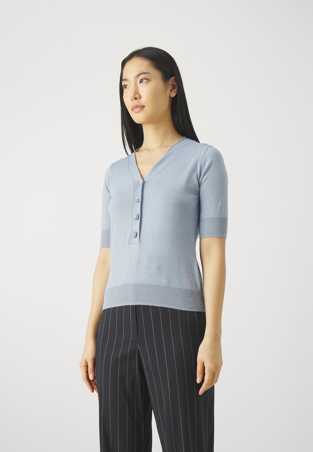 

Футболка базовая Max Mara Leisure, цвет azzurro