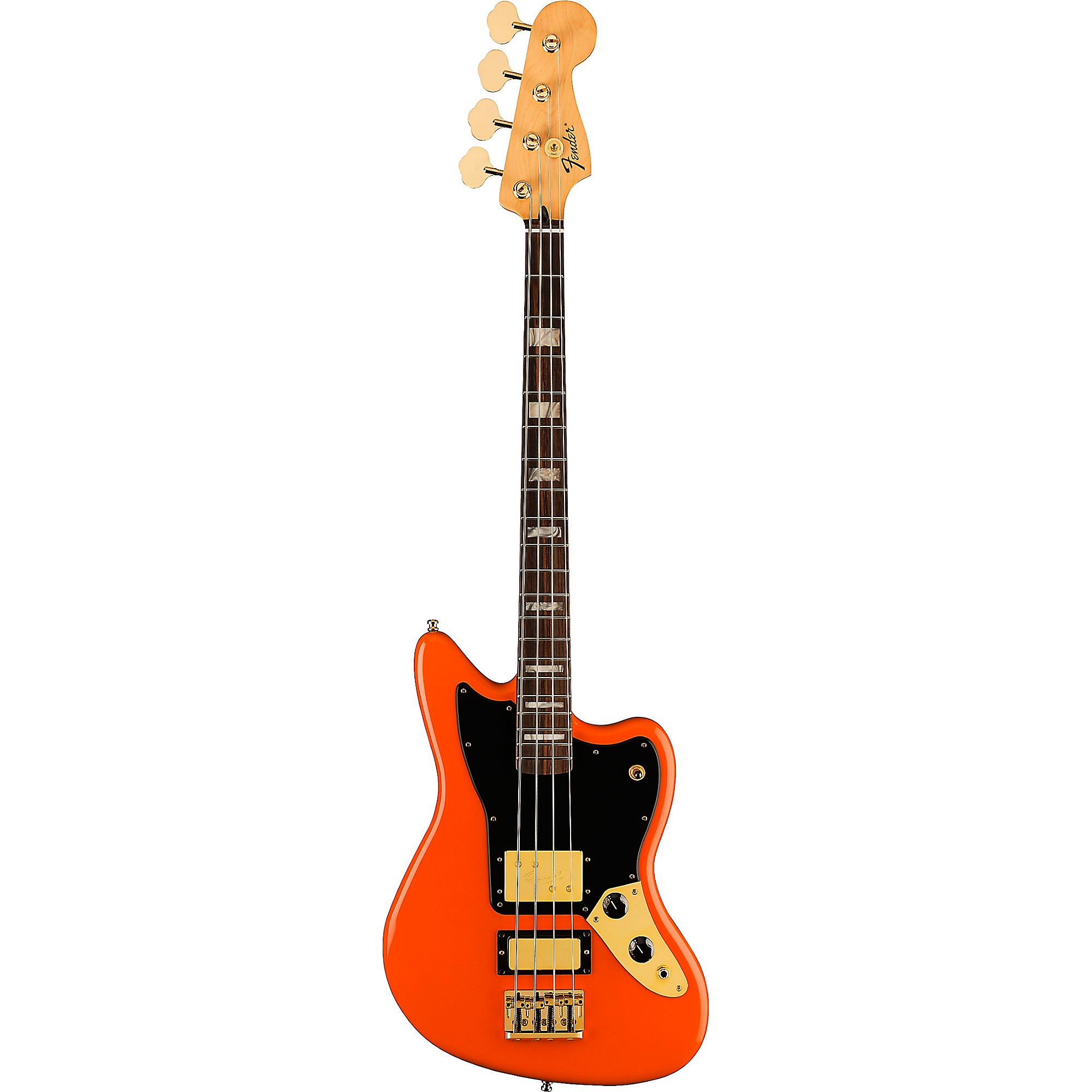 Fender Mike Kerr Jaguar Bass Tiger's Blood Orange phillips mike blood rights