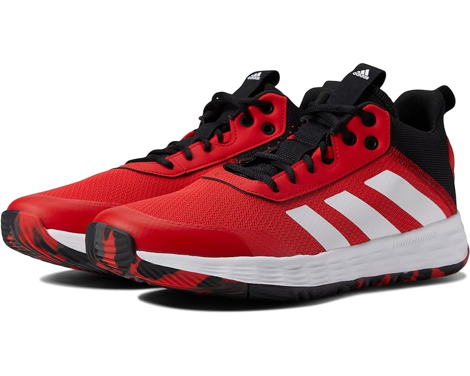 Кроссовки adidas Own The Game 2.0 Basketball Shoes, цвет Vivid Red/White/Black