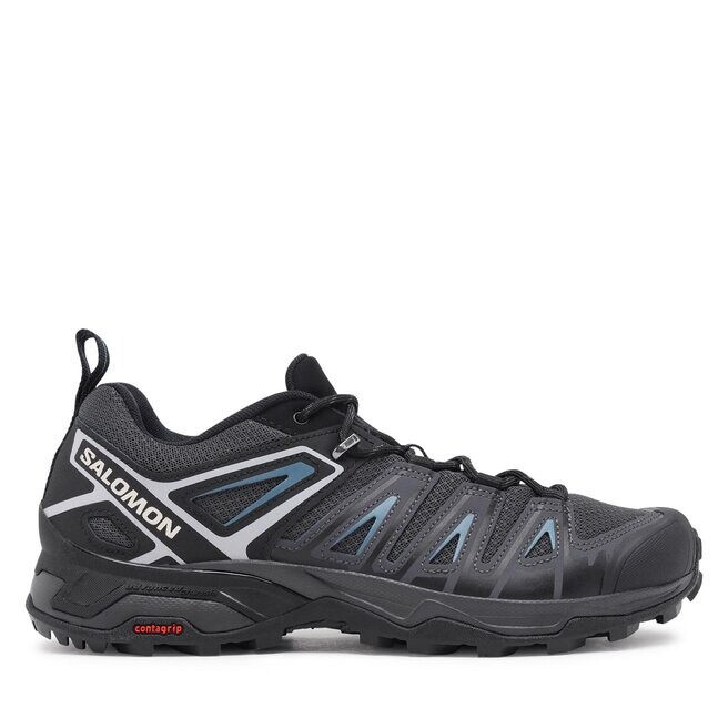 

Кроссовки Salomon X Ultra Pioneer Aero L47197200 Black/Ebony/Blue Ashes, черный