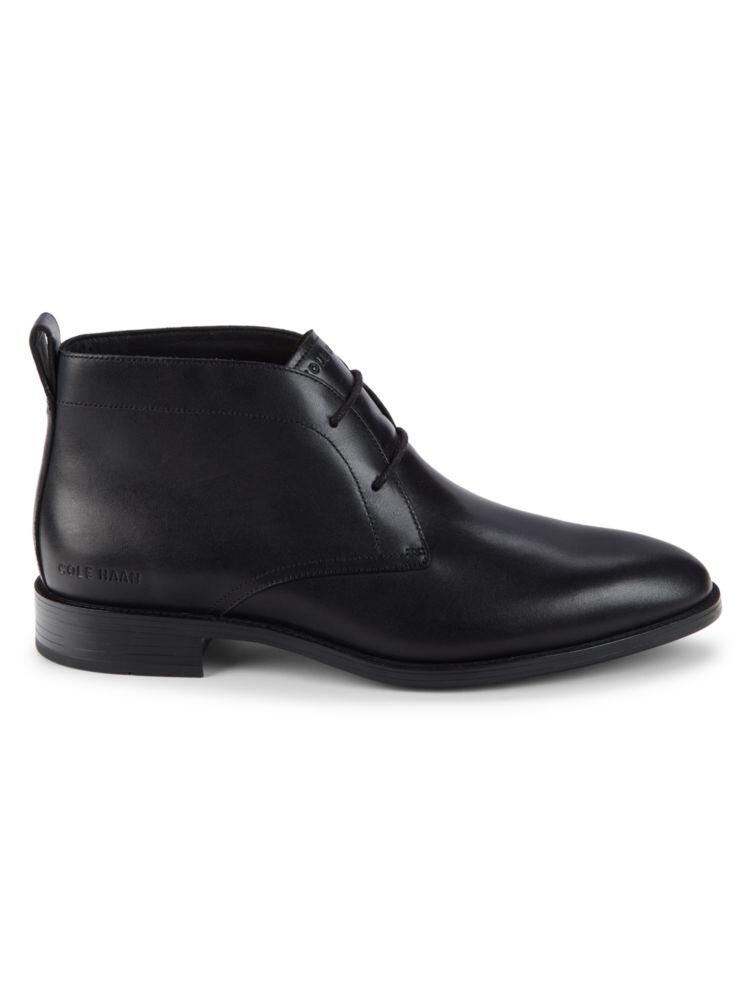 

Кожаные ботинки чукка Hawthorne Cole Haan, черный