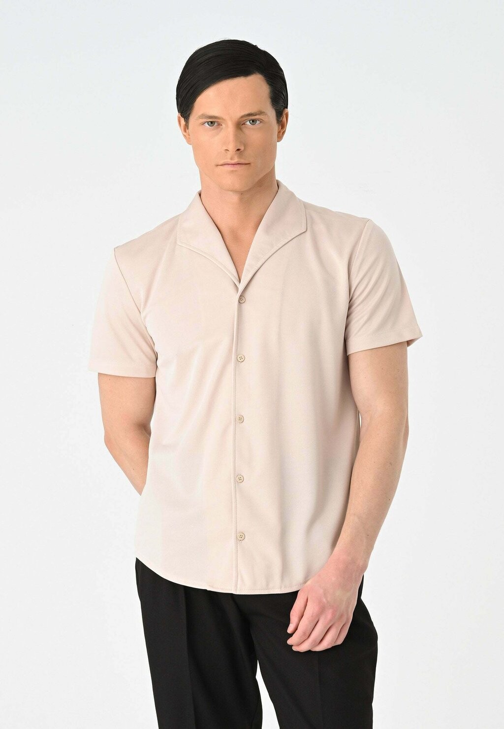 Рубашка SHORT SLEEVE Antioch, цвет beige брюки antioch цвет beige