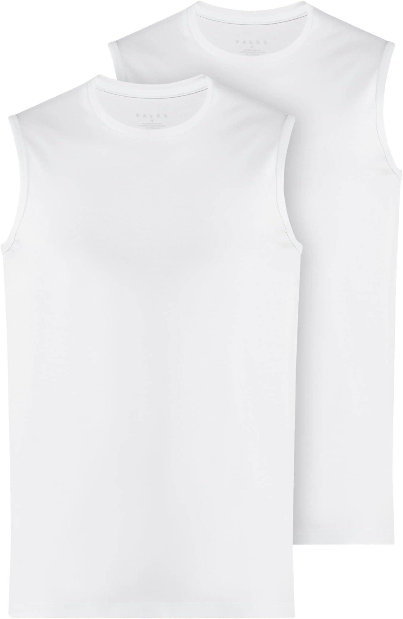 Топ Daily Comfort Crew Neck Muscle Shirt 2-Pack Falke, цвет White (White 2000)