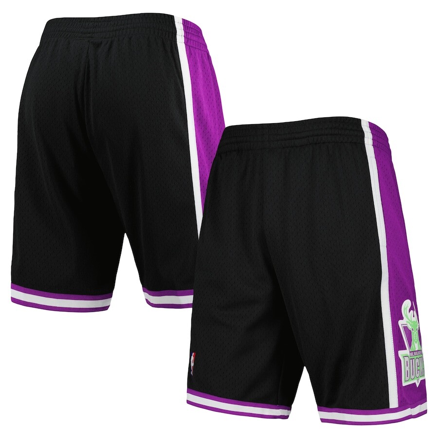 

Шорты Mitchell & Ness Milwaukee Bucks, черный