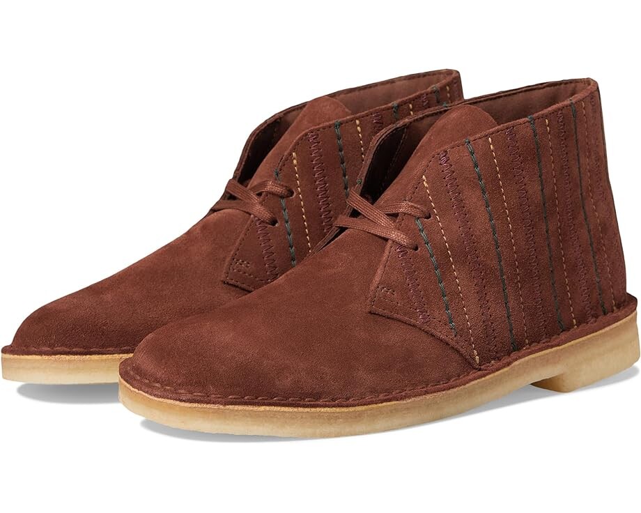 

Ботинки Clarks Desert Boot, цвет Rust Brown Suede 1