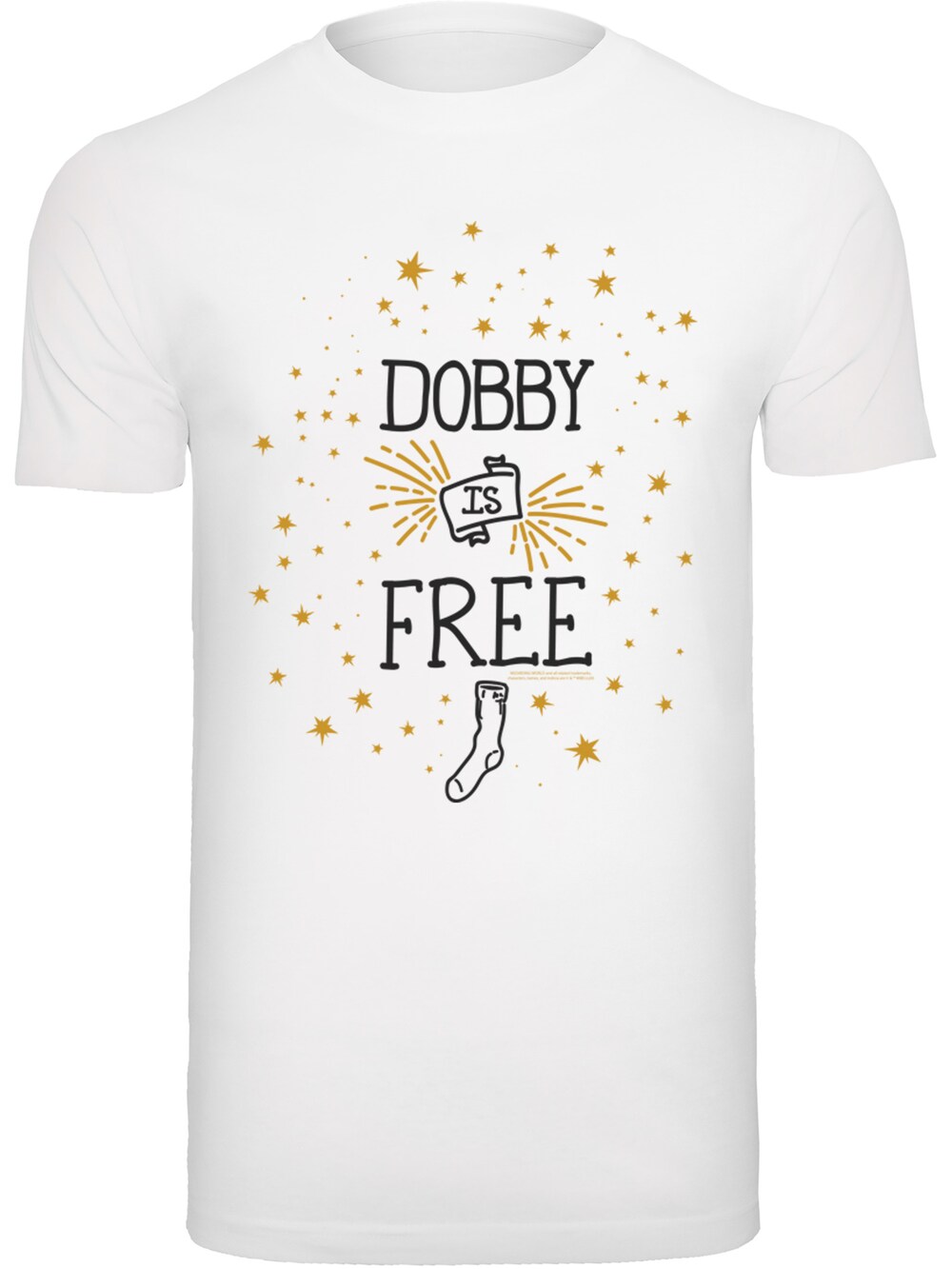 сумка шоппер harry potter dobby is free Футболка F4Nt4Stic Harry Potter Dobby Is Free, белый