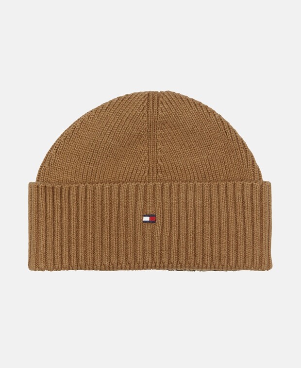 

Вязаная шапка Tommy Hilfiger, кэмел
