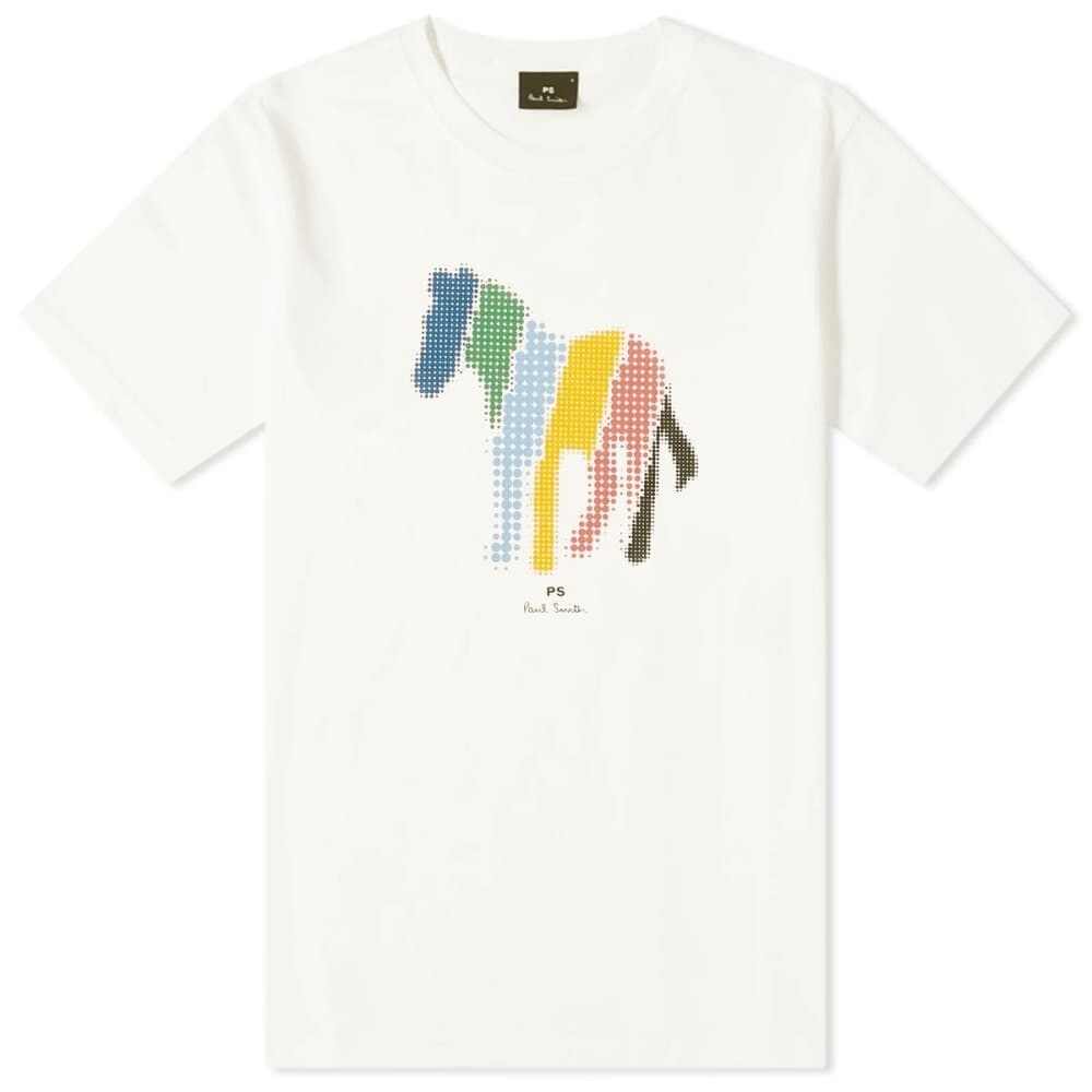 

Футболка Paul Smith с зеброй, белый