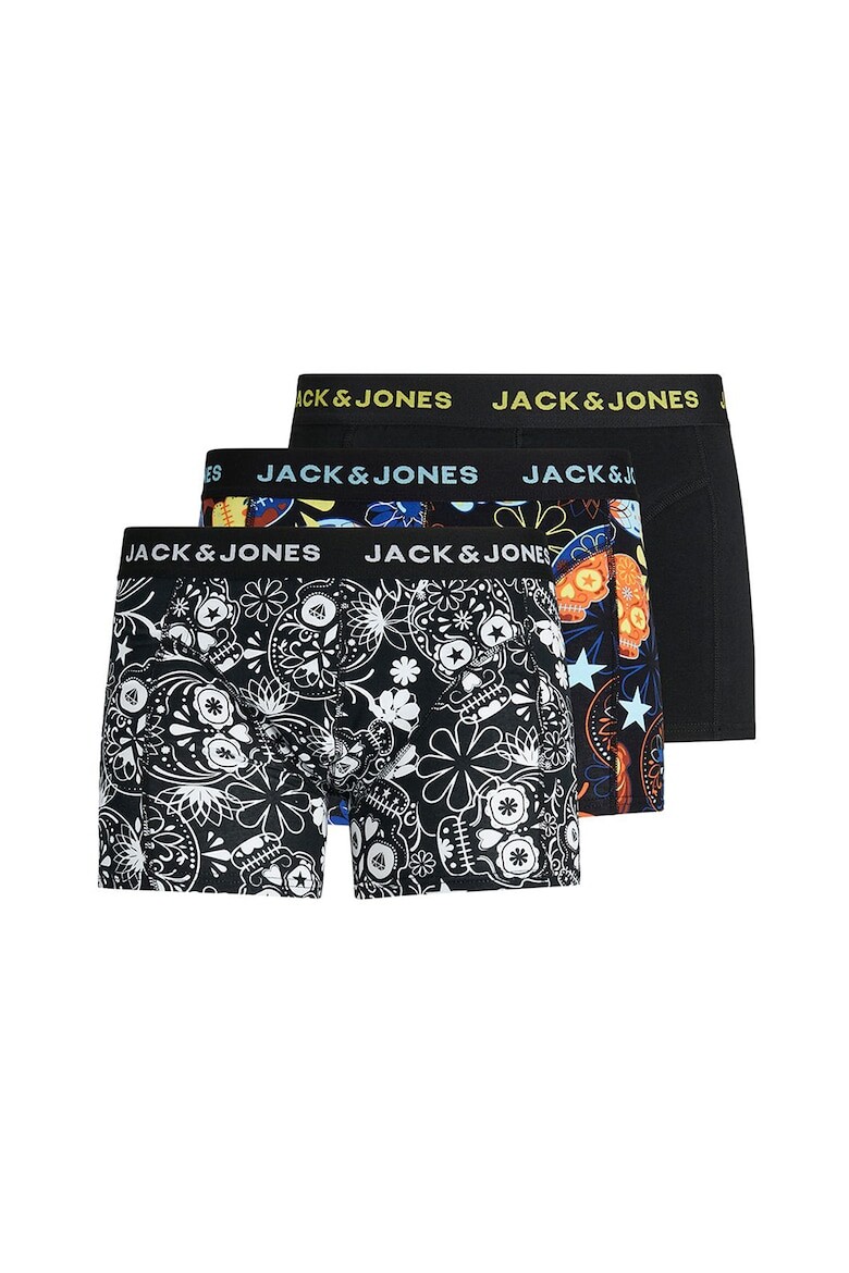 

Jack&Jones, Боксеры с логотипом, 3 пары Jack & Jones, черный
