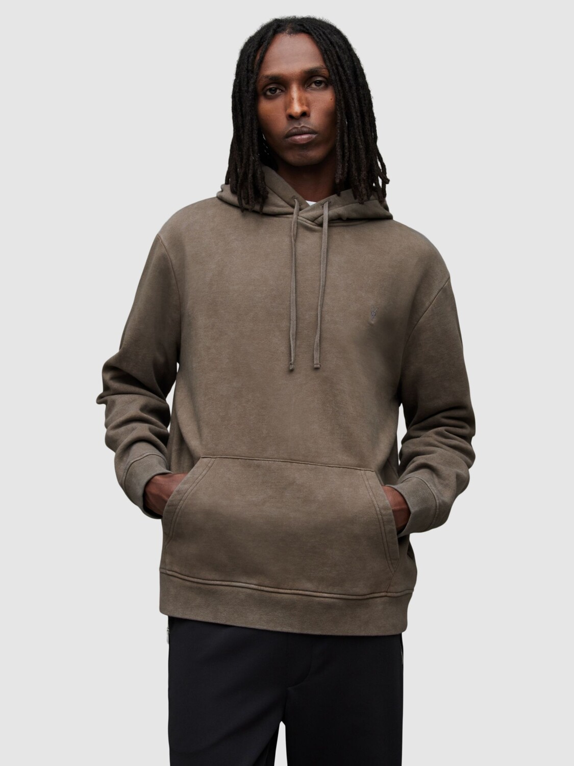

Толстовка Saka OTH AllSaints, сплинтер браун