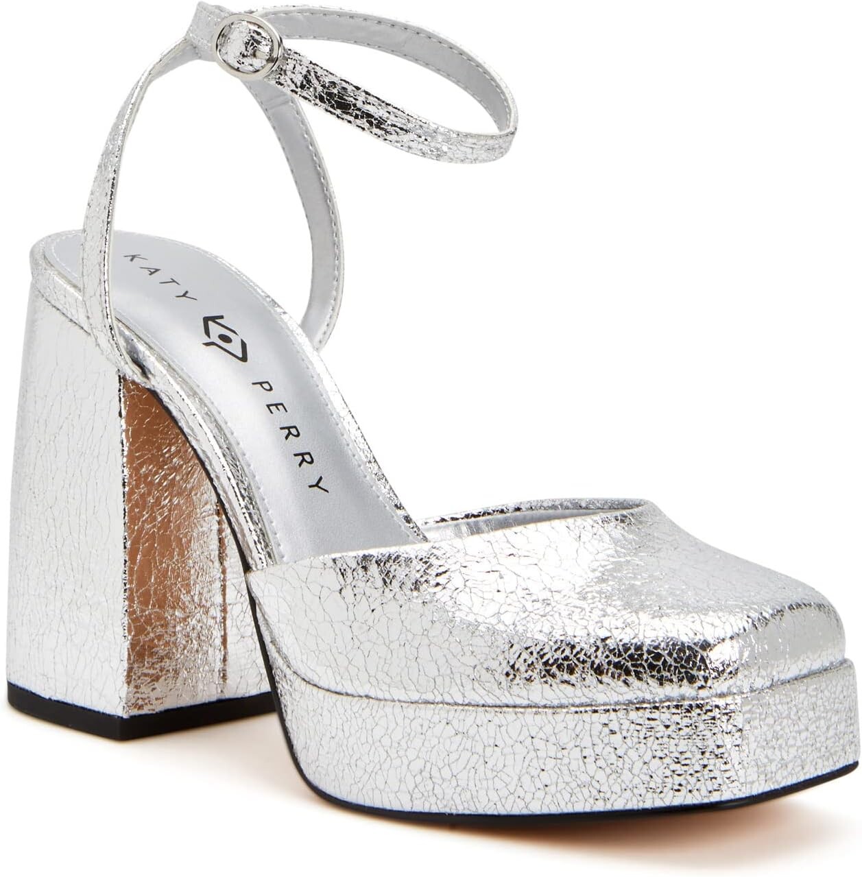 

Туфли The Uplift Ankle Strap Katy Perry, цвет Silver