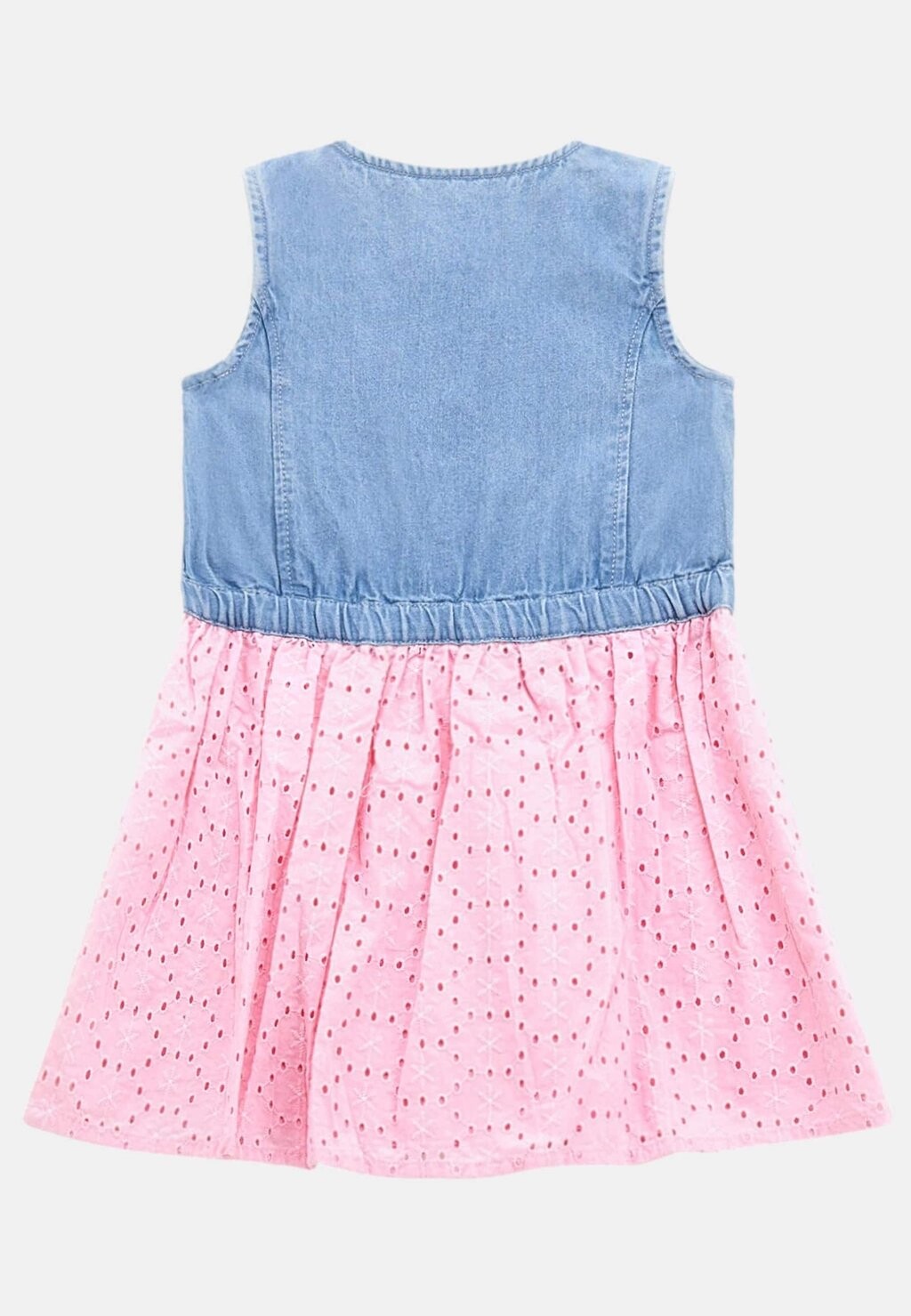 

Джинсовое платье LOCHSTICKEREI Guess, светло-розовый