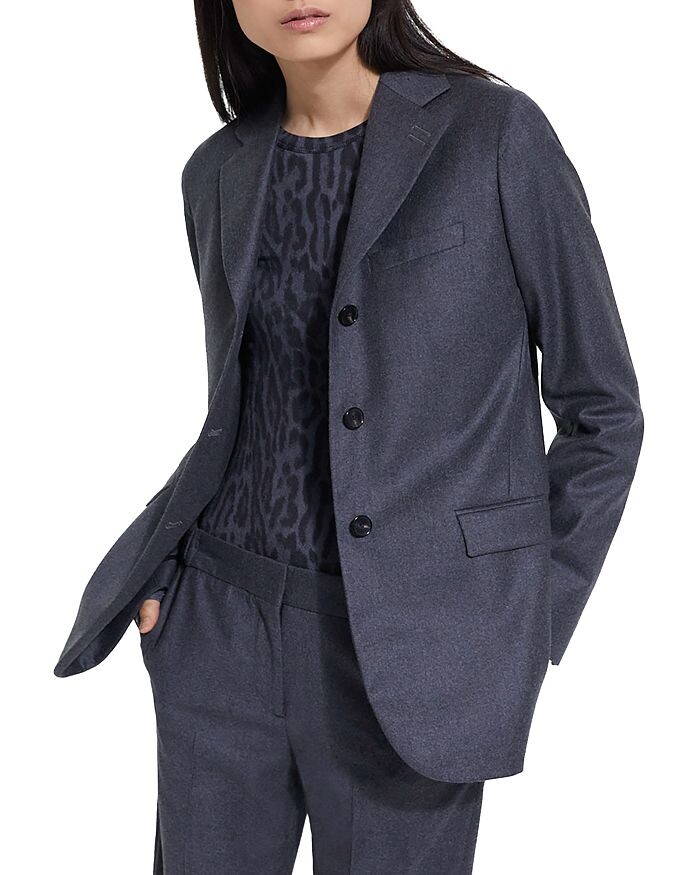 

Шерстяной блейзер на трех пуговицах The Kooples