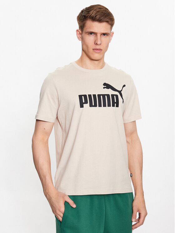

Футболка стандартного кроя Puma, бежевый
