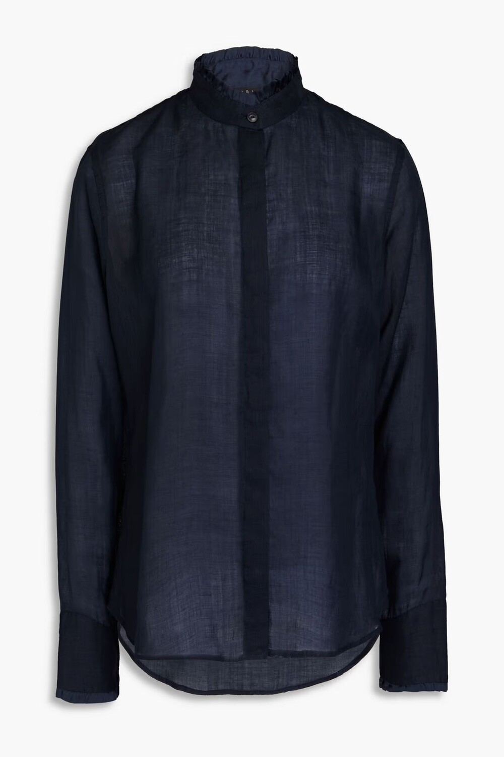 

Рубашка Джордана рами Rag & Bone, темно-синий