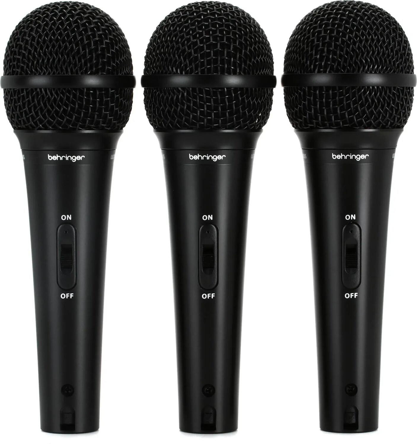 

Динамический вокальный и инструментальный микрофон Behringer XM1800S (3 шт.)