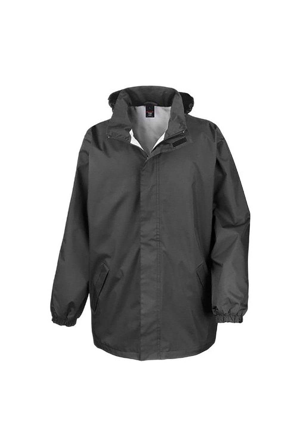 Водонепроницаемая ветрозащитная куртка средней плотности Core Result, черный куртка didriksons демисезонная средней длины силуэт прилегающий водонепроницаемая ветрозащитная мембранная размер 40 синий
