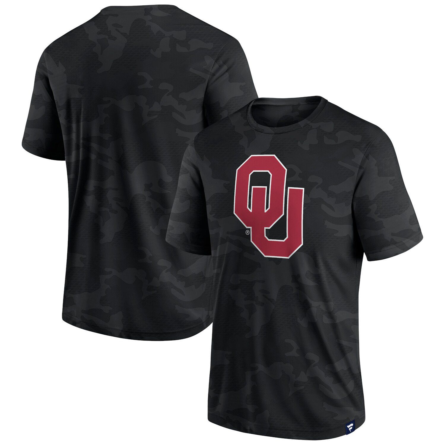 цена Мужская черная фирменная футболка с камуфляжным логотипом Oklahoma Earlys Fanatics