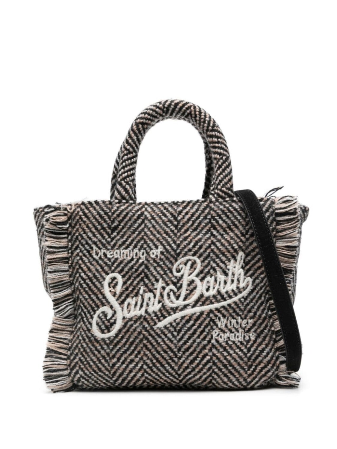 

MC2 Saint Barth Kids сумка-тоут Vanity размера мини, черный