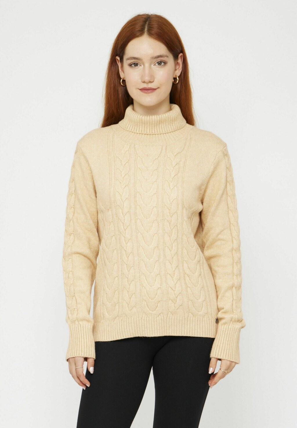 

Вязаный свитер ROLLKRAGEN VICCI Germany, цвет beige