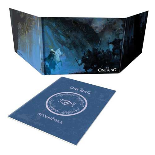 

Ролевая игра Free League Publishing The One Ring 2E RPG: Loremaster's Screen & Rivendell Compendium
