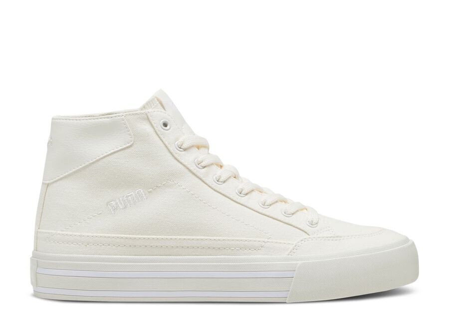 

Кроссовки Puma Court Classic Vulc Mid, цвет Warm White