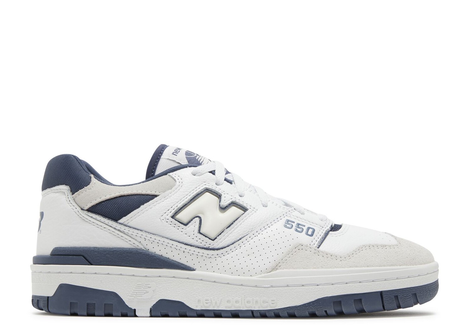 Кроссовки New Balance 550 'White Vintage Indigo', белый кроссовки new balance 373 vintage indigo rich oak