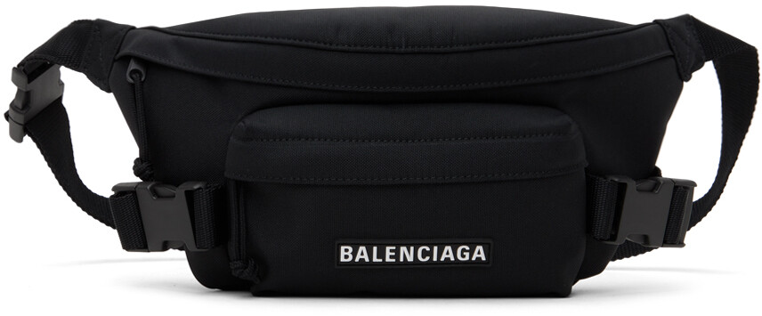 

Черная поясная сумка для лыж Skiwear Balenciaga