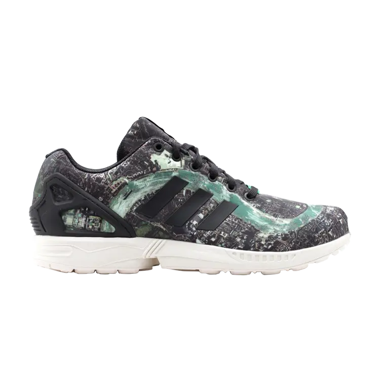 Кроссовки Adidas Zx Flux 'London', черный низкие кроссовки zx flux adidas originals черный