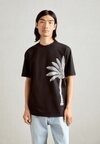 

Футболка с принтом PALM TREE EMBROIDERY Scotch & Soda, черный