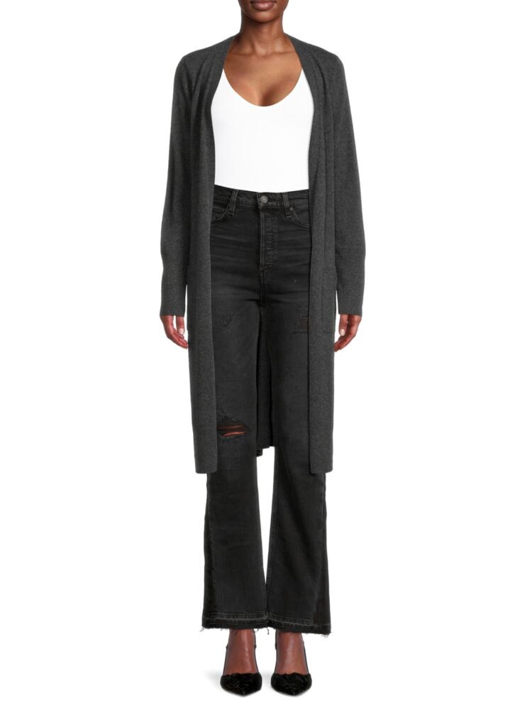 

Удлиненный кардиган из 100% кашемира Duster Saks Fifth Avenue, цвет Chalkboard