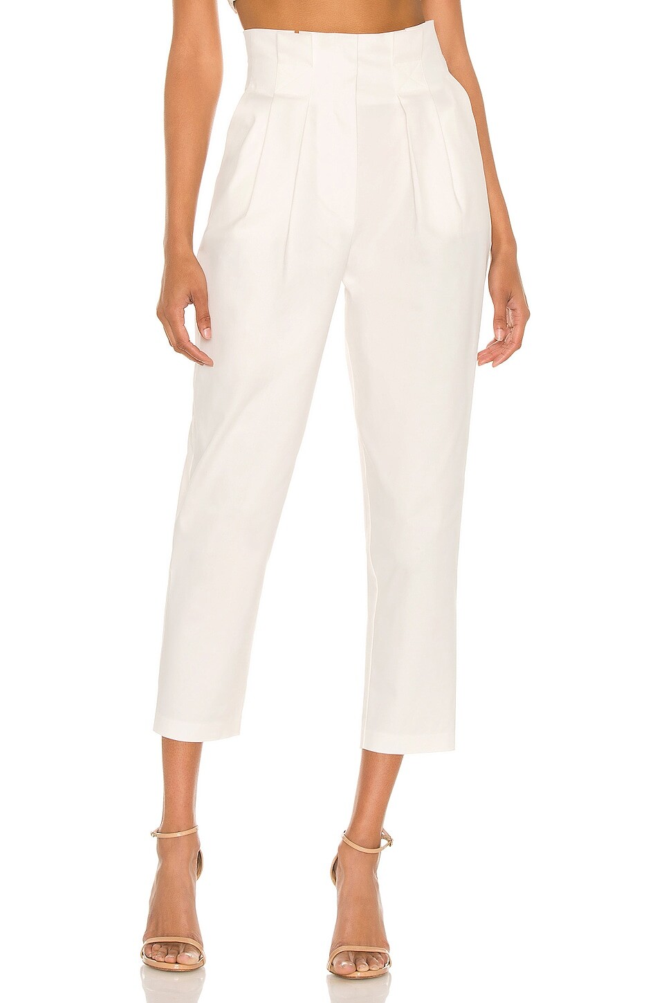 

Брюки SELMACILEK High Waist Canvas, белый