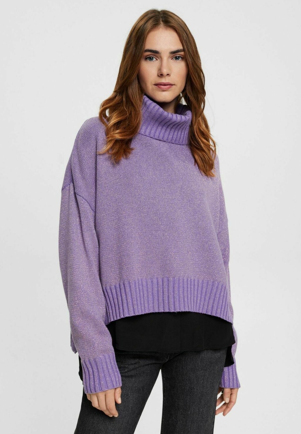 

Джемпер edc by Esprit, фиолетовый
