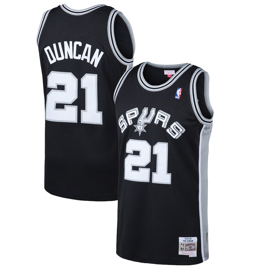 

Джерси Mitchell & Ness San Antonio Spurs, черный