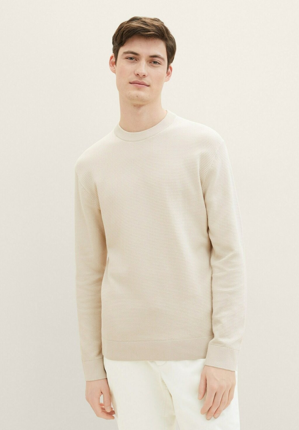 

Вязаный свитер TOM TAILOR DENIM, цвет cold beige