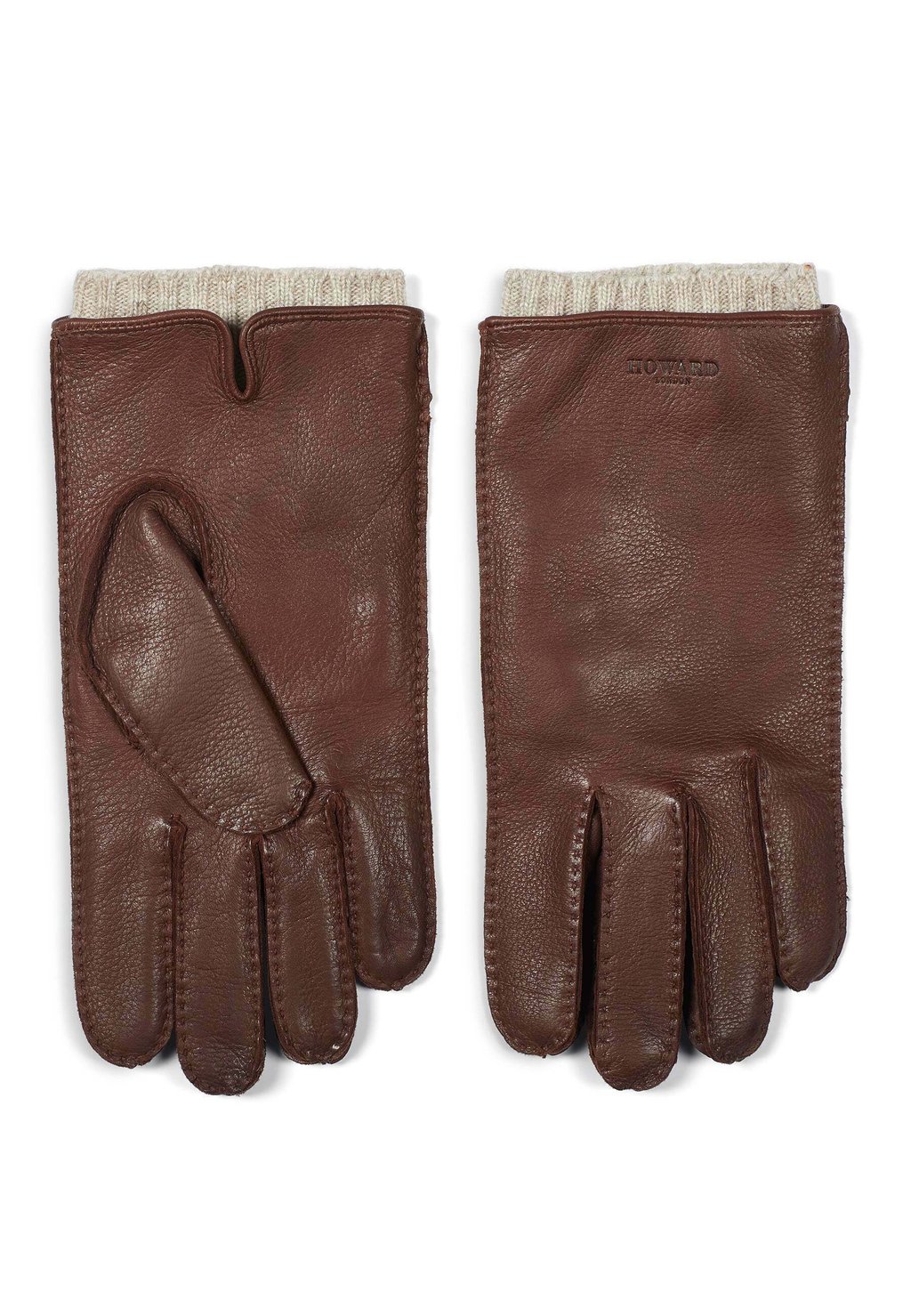Перчатки Howard London, цвет brown