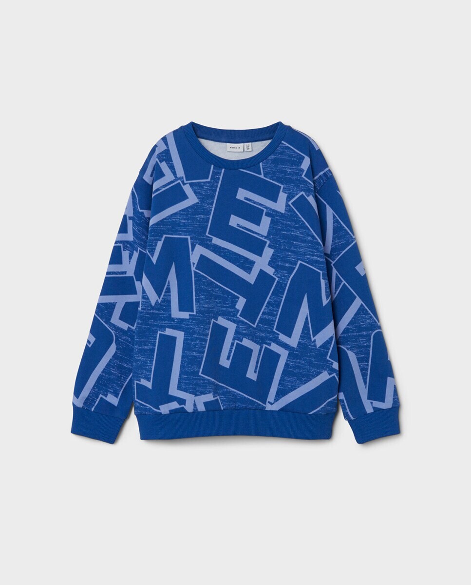 

Плюшевая толстовка для мальчика name it, индиго