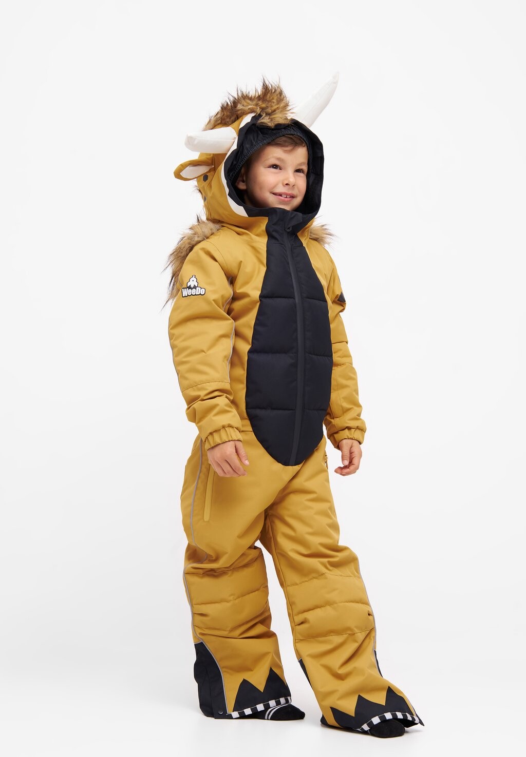 

Комбинезон зимний WILD THING WeeDo, желтый/черный