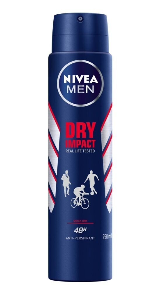 

Nivea Men Dry Impact антиперспирант для мужчин, 150 ml
