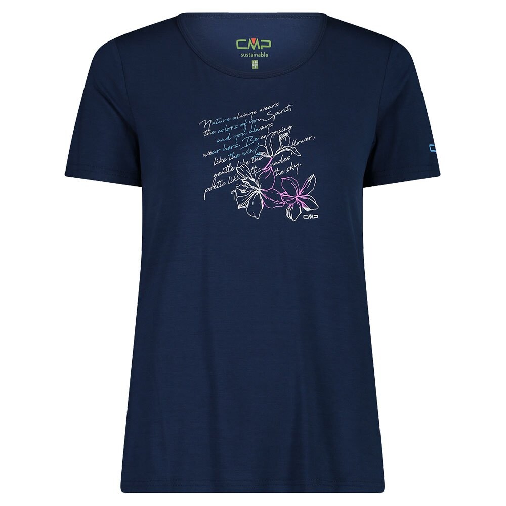 

Футболка с коротким рукавом CMP T-Shirt 31T8476, синий