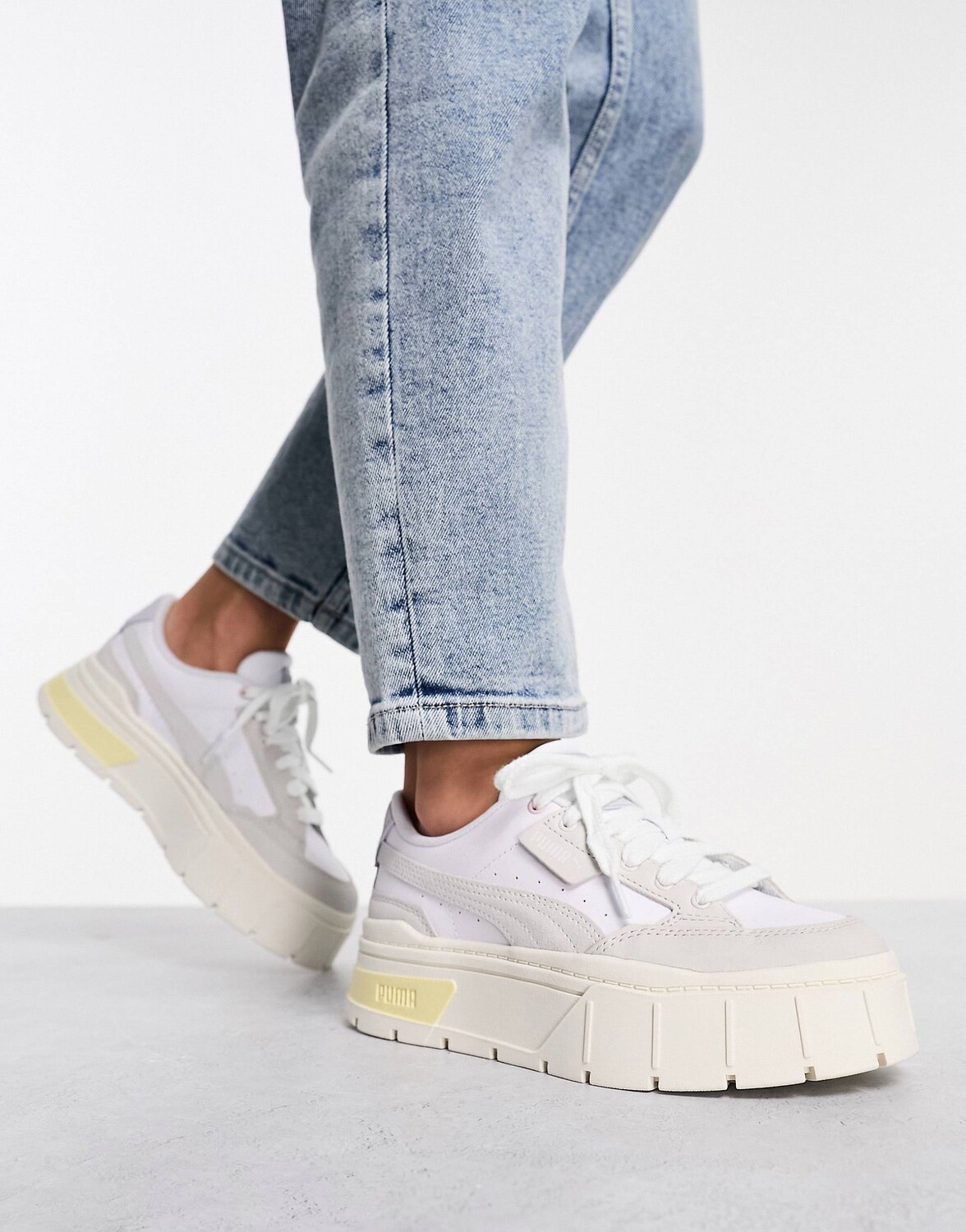 

Пастельные кроссовки Puma Mayze Stack