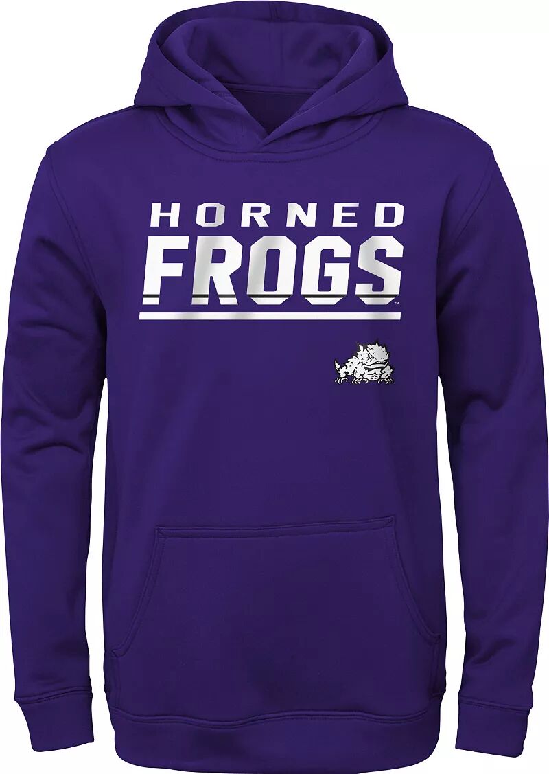 цена Gen2 Youth TCU Horned Frogs Фиолетовый пуловер с капюшоном