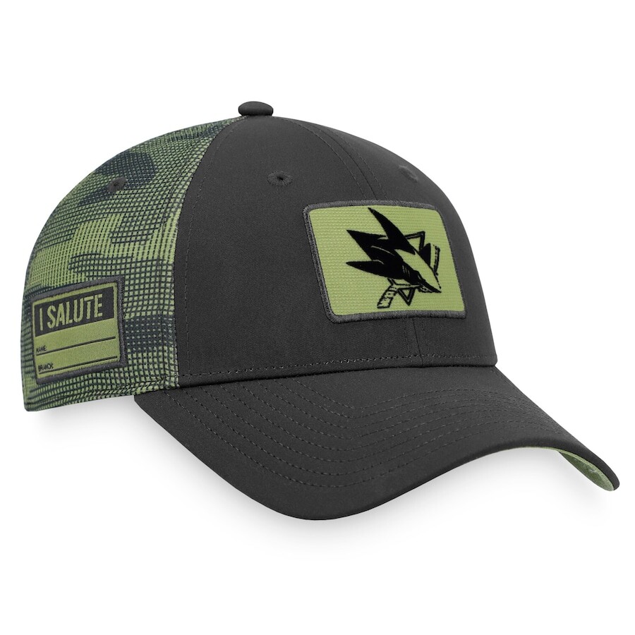 

Бейсболка Fanatics Branded San Jose Sharks, черный