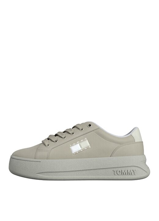 

Бежевые женские кожаные кроссовки EN0EN02500AEV Tommy Hilfiger, бежевый