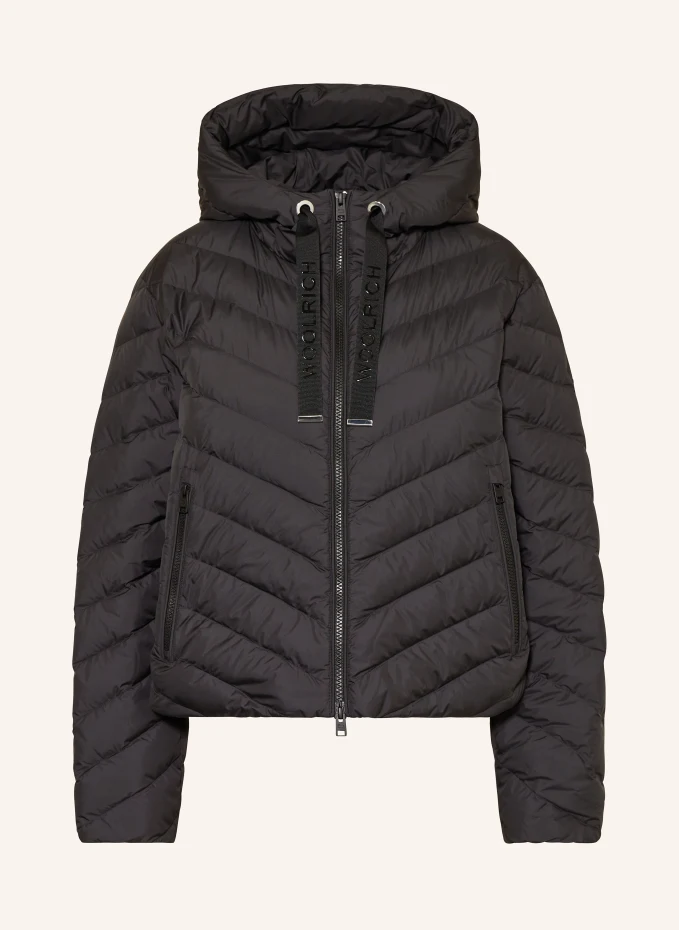 

Пуховик Woolrich, черный