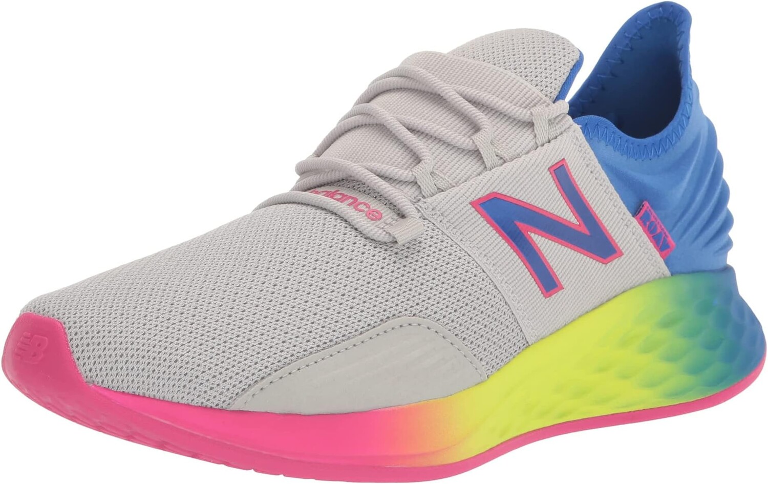 

Кроссовки New Balance Kids Fresh Foam Roav, цвет Light Aluminum/Cobalt