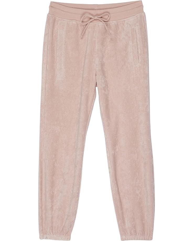 

Брюки Barefoot Dreams CozyChic Cozy Terry Joggers, цвет Pink Clay