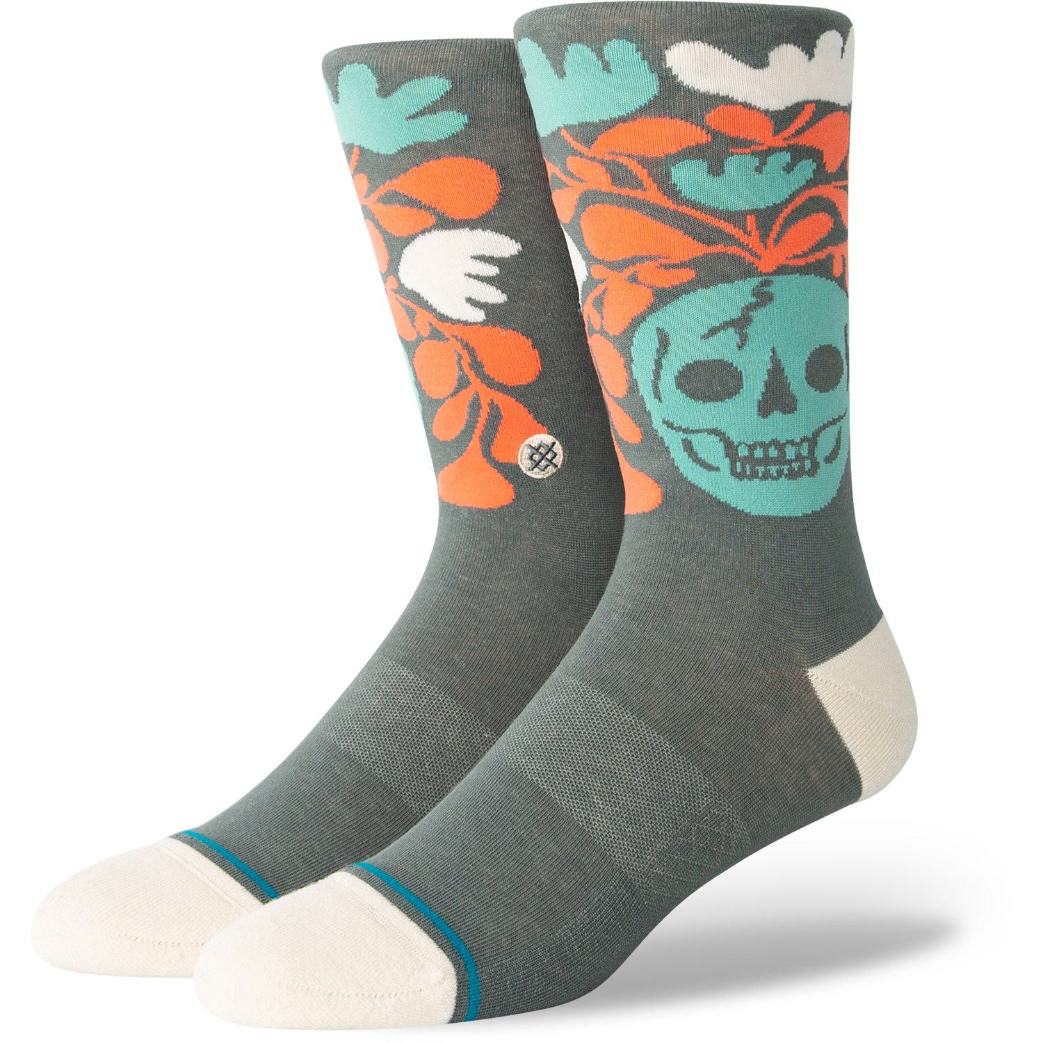 Носки Stance Skelly Nelly, цвет Teal