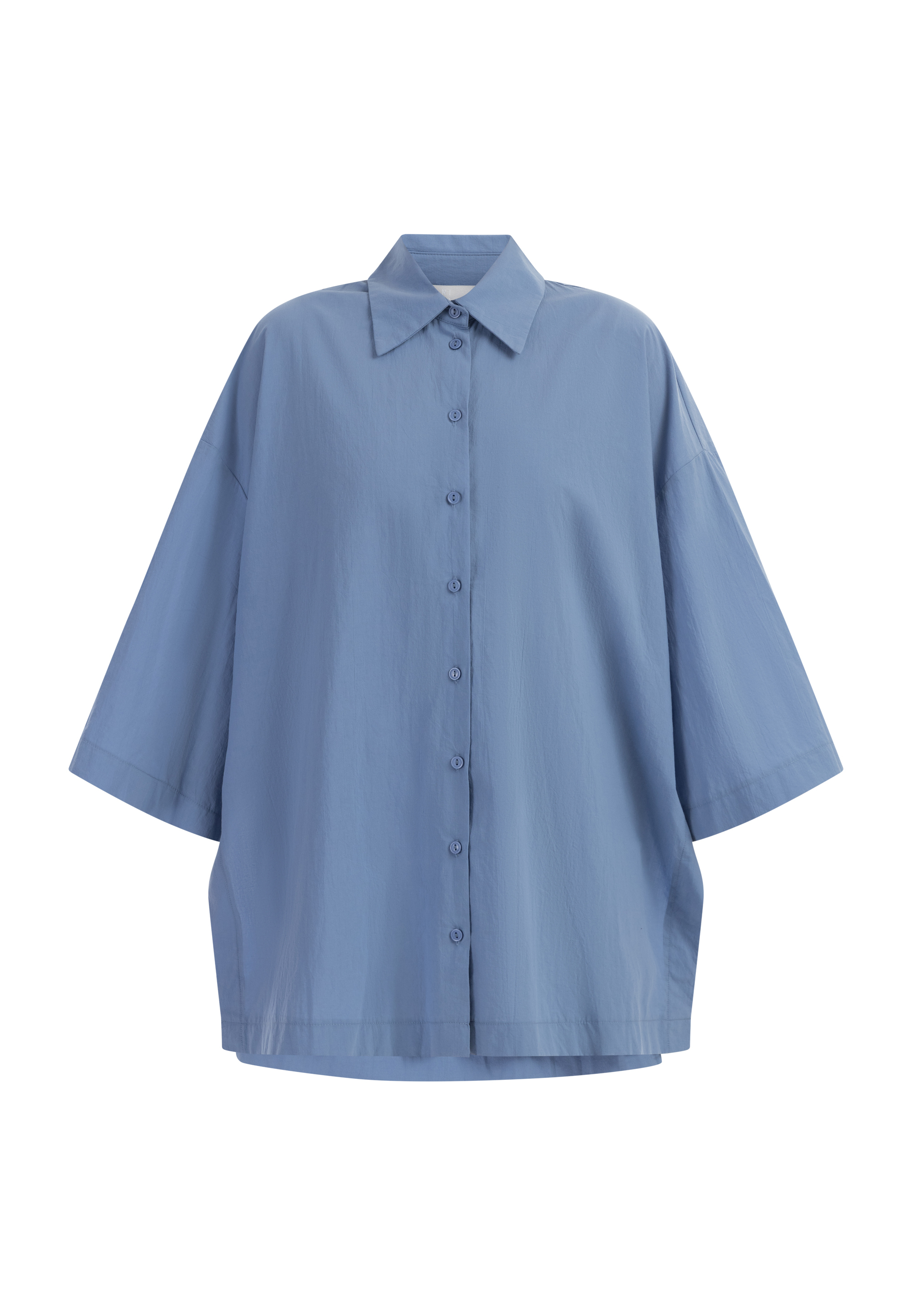 Блуза RISA Oversized Hemd, синий