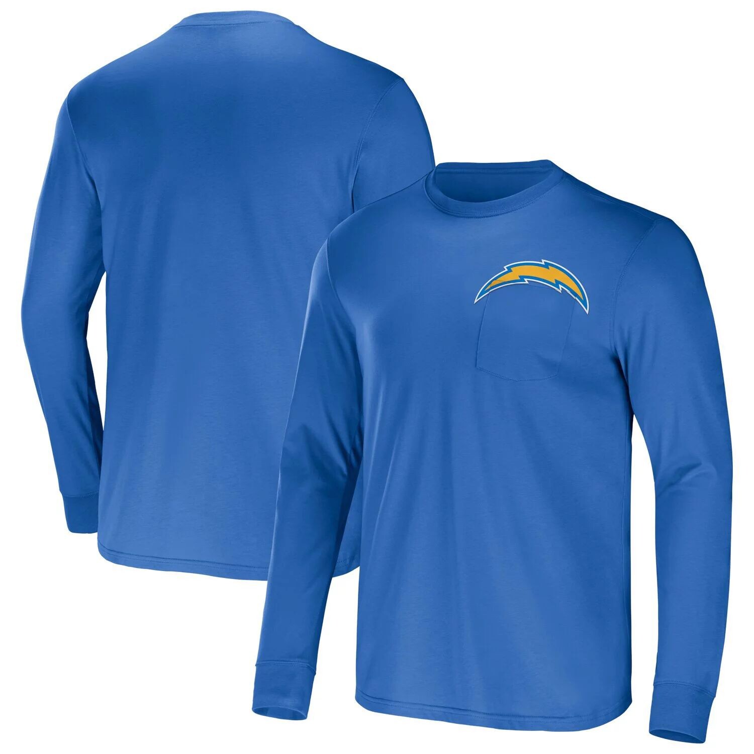 

Мужская футболка с длинным рукавом из коллекции NFL x Darius Rucker от Fanatics Powder Blue Los Angeles Chargers Team